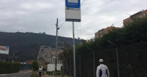 PARADERO SITP COLEGIO SAN CARLOS  344A01